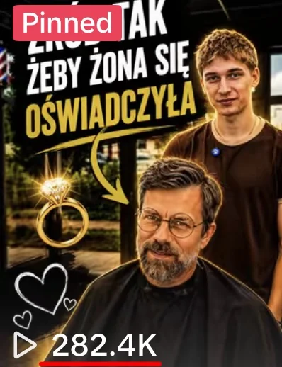 Kacper — wiral „Zrób tak, żeby żona się oświadczyła” z wynikiem 282,4 tys. wyświetleń